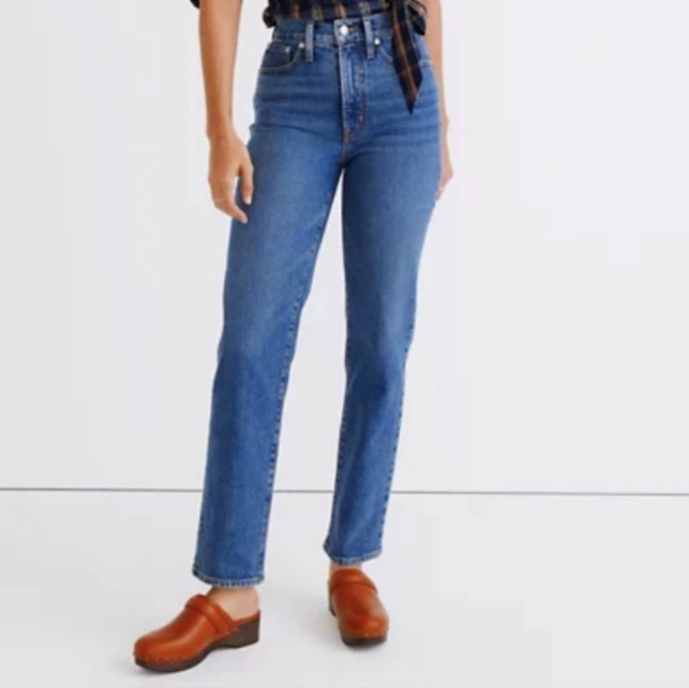 Madewell The Perfect Vintage Straight Jeans